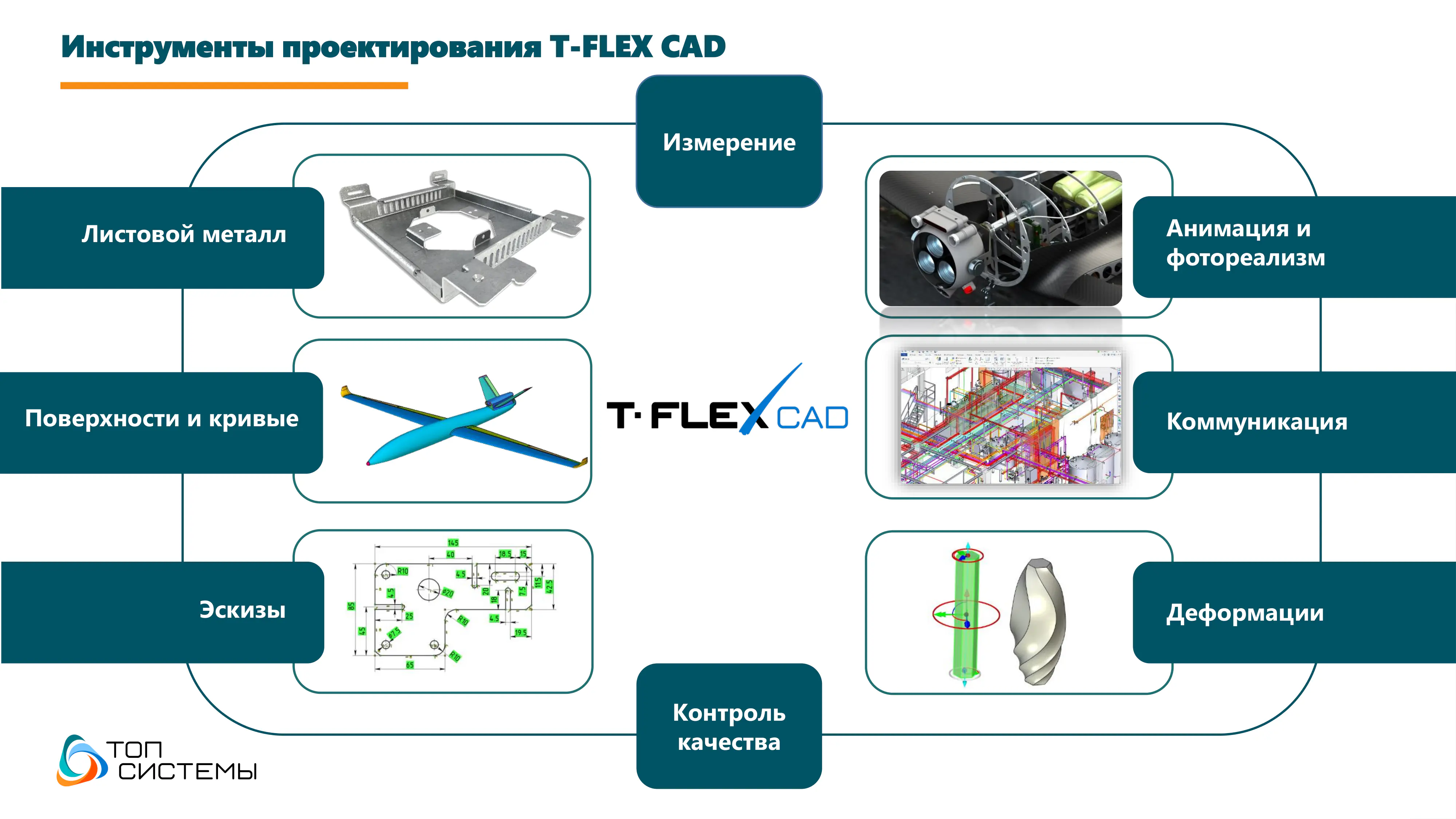 Инструменты проектирования T-FLEX CAD